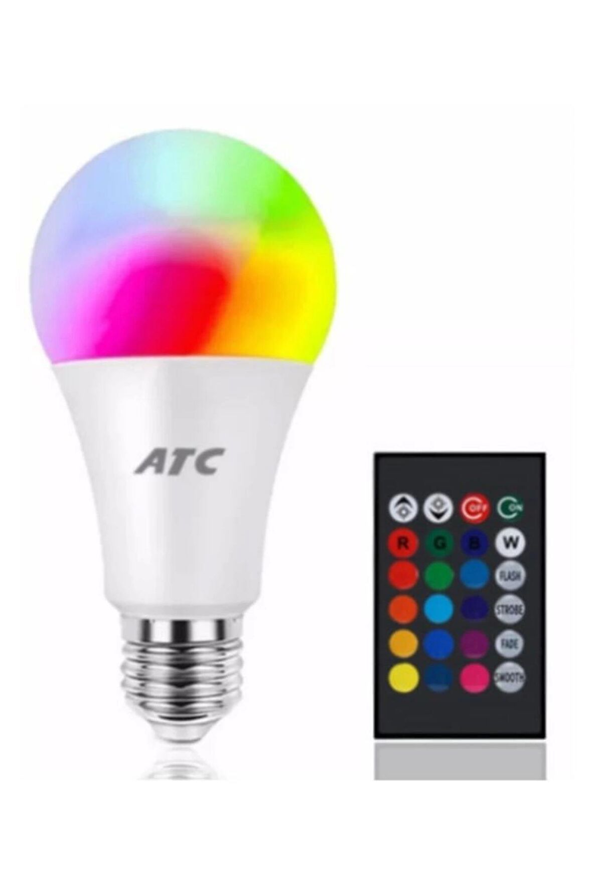 ATC Uzaktan Kumandalı 6500 K+RGB 9 W Beyaz Işık