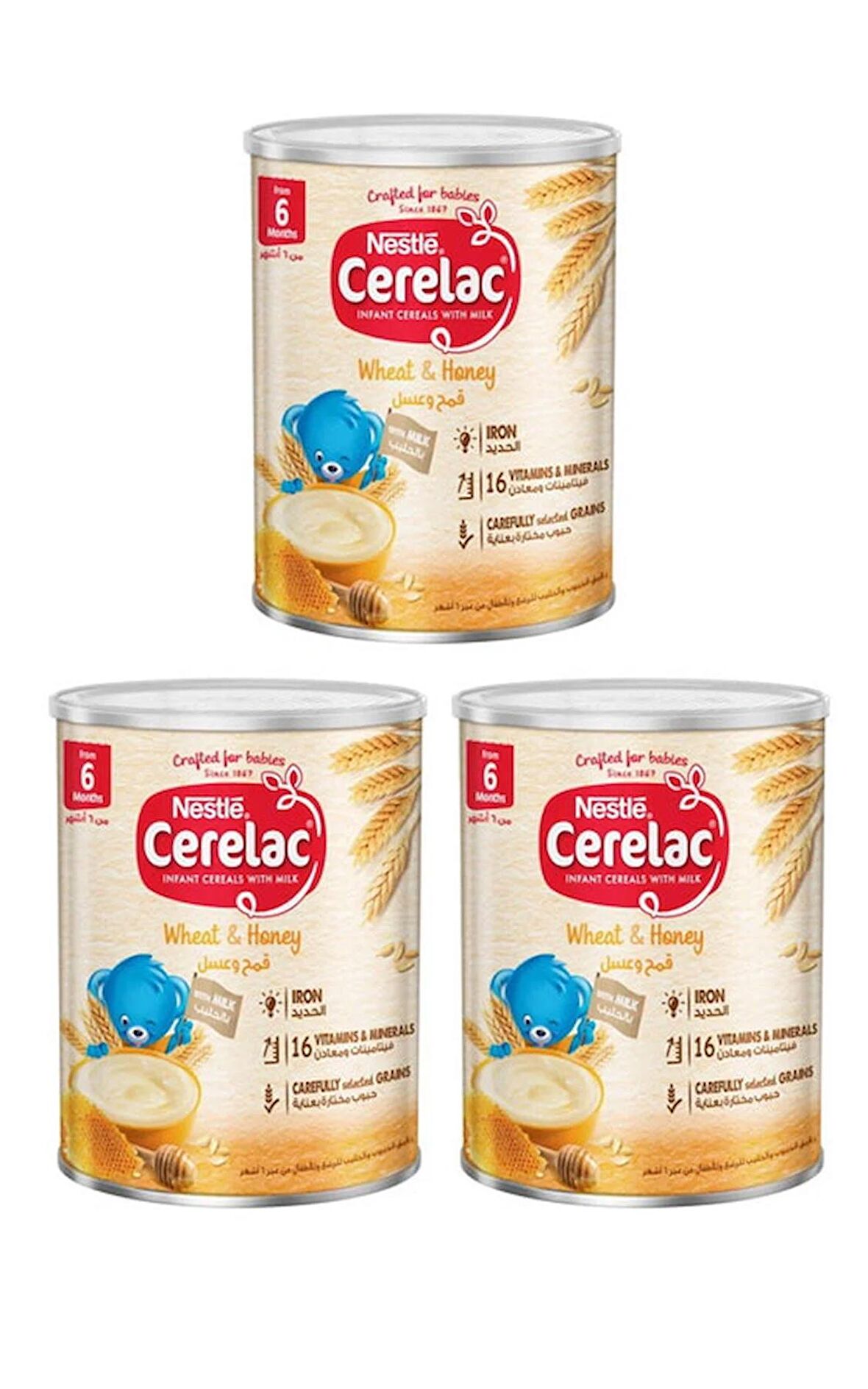 Cerelac Buğday ve Bal 400gr X3 ADET