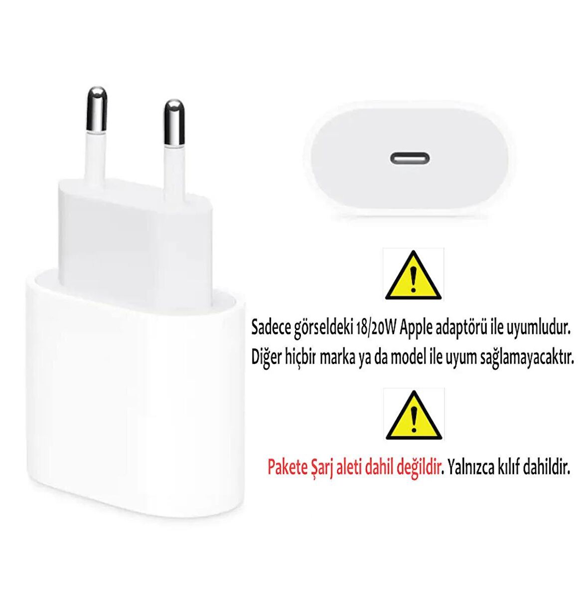 İphone Şarj Başlığı Yeni Nesil 20 Watt 11/12/13/14/15 Serisi