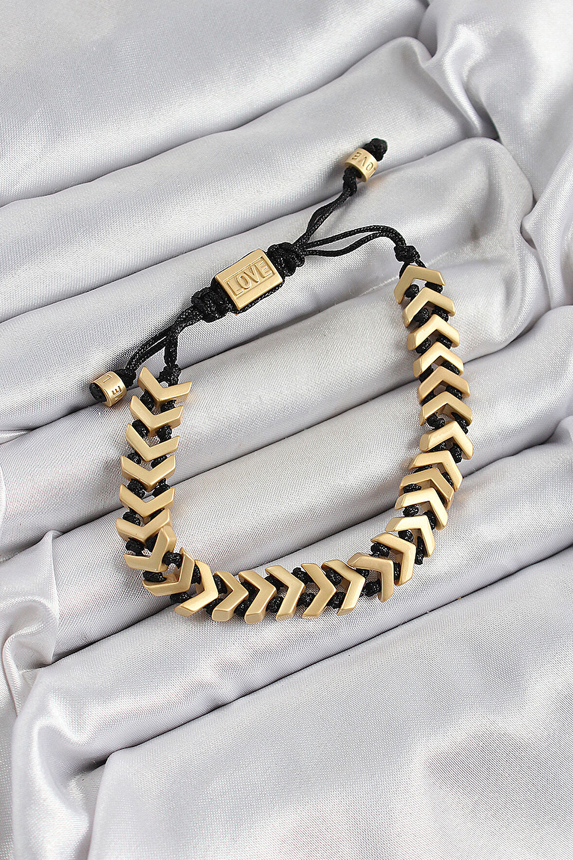 Pirinç Asansörlü Gold Renk Juju Kadın Bileklik