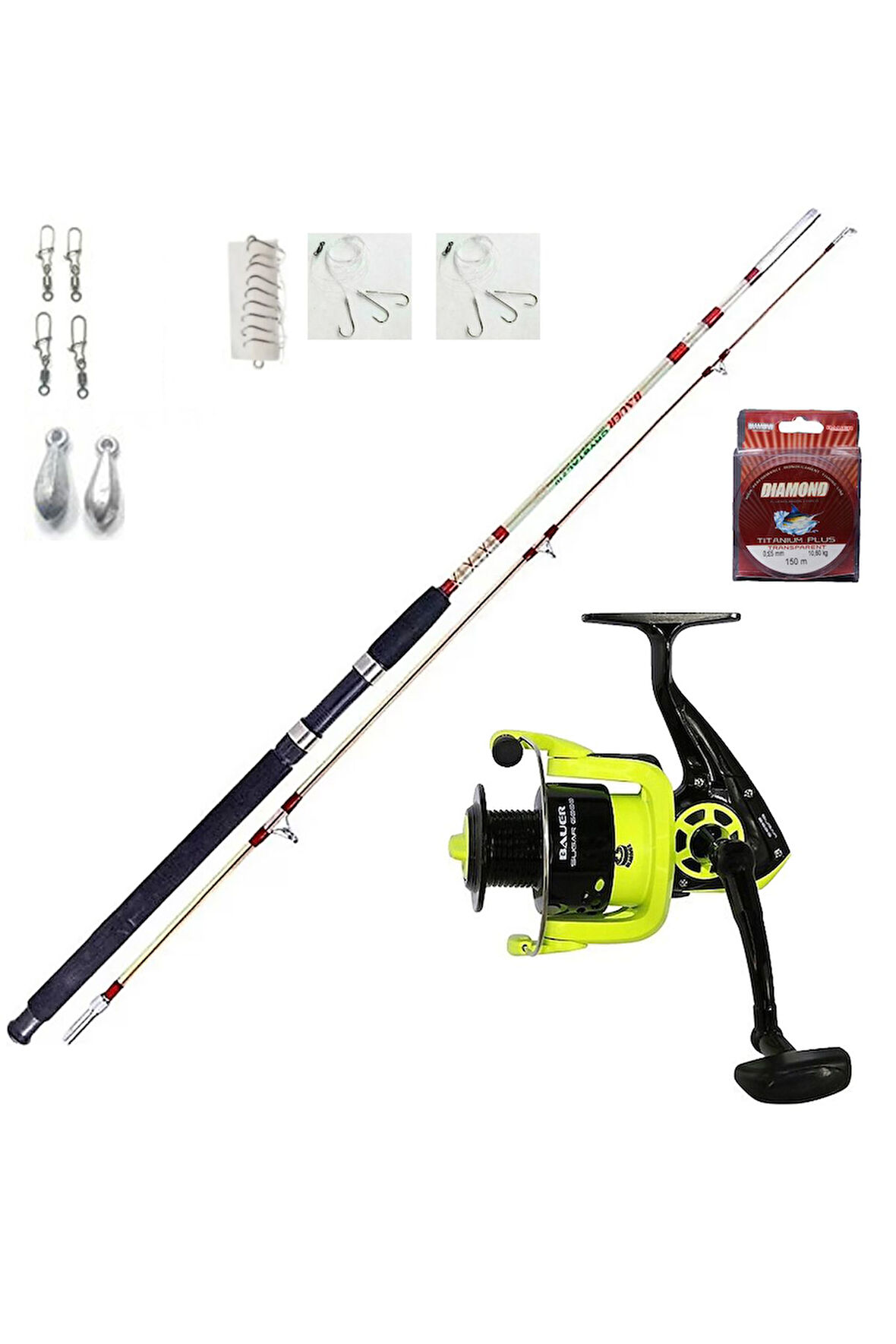 Profesyonel Bot Olta Takımı Seti- Olta Takımı