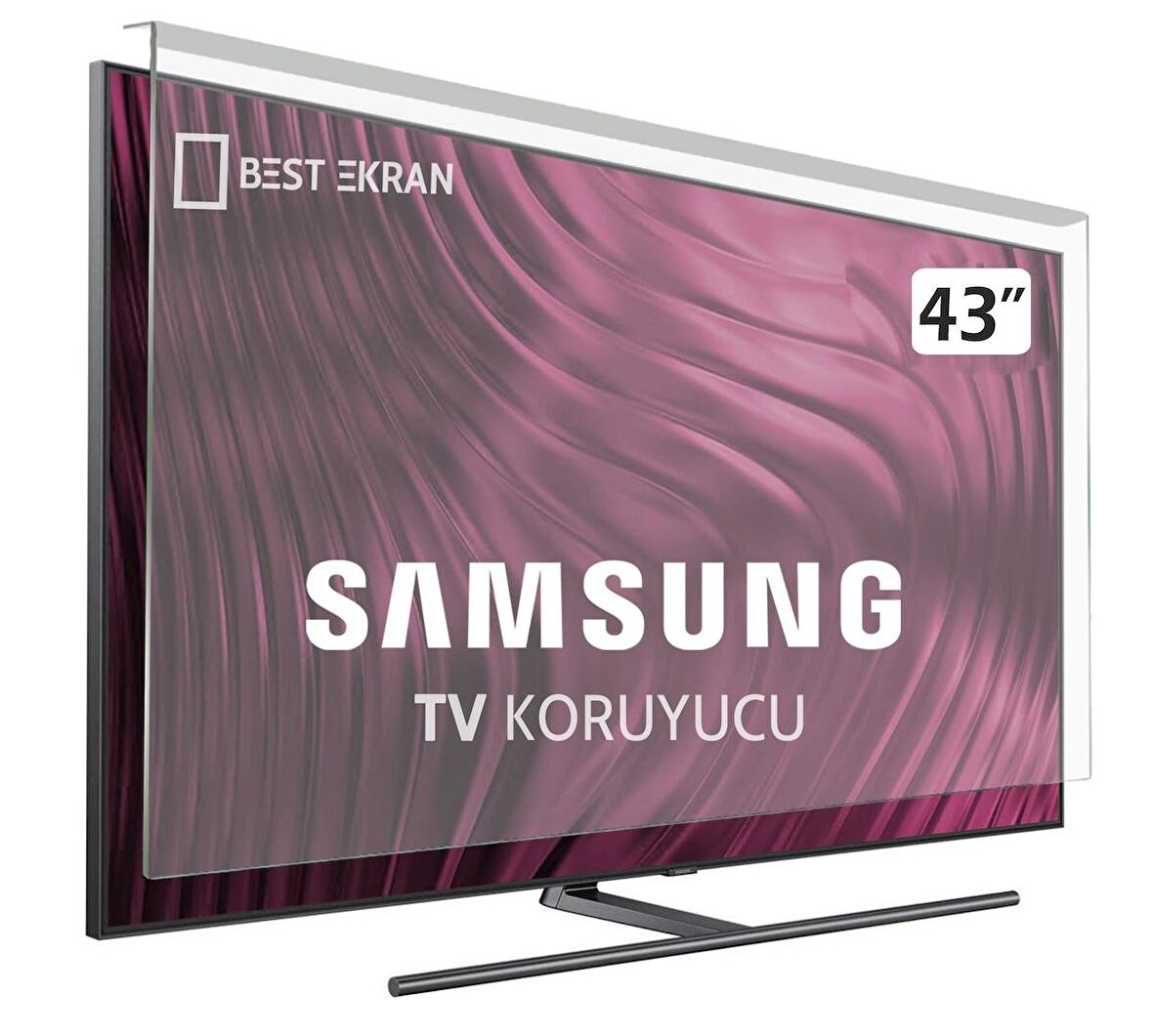 Samsung 43TU8500 Tv ekran Koruyucu - Samsung 43" inç 109 ekran Koruyucu