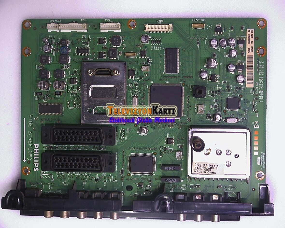 3139 123 64241V3 WK819.3 , PHILIPS 32PFL3403/12 , MAİNBOARD , ANAKART