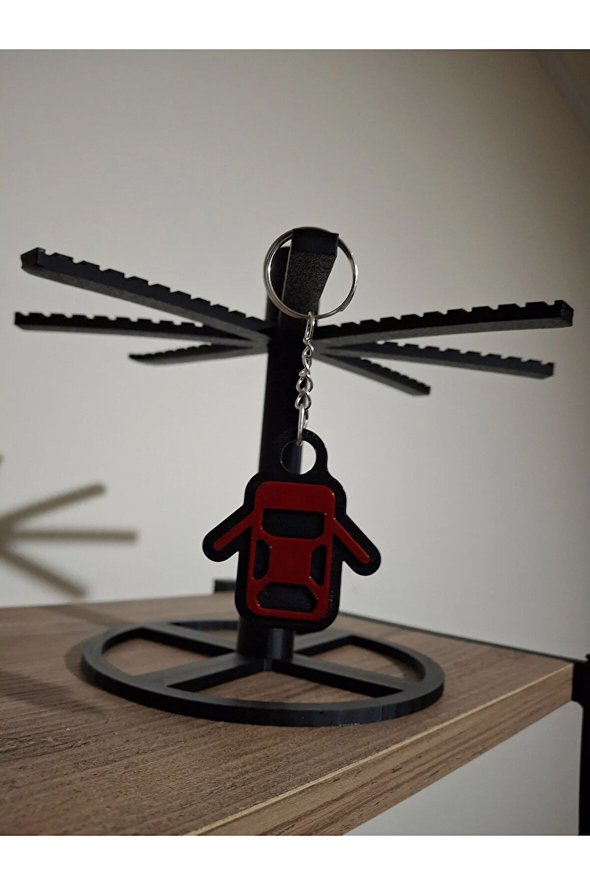 Açık Kapı İkaz Lambası Anahtarlığı