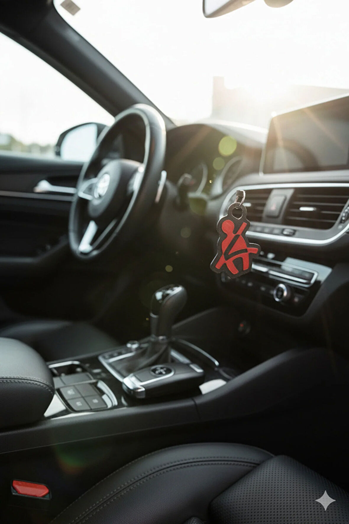 Emniyet Kemeri İkaz Lambası Anahtarlığı