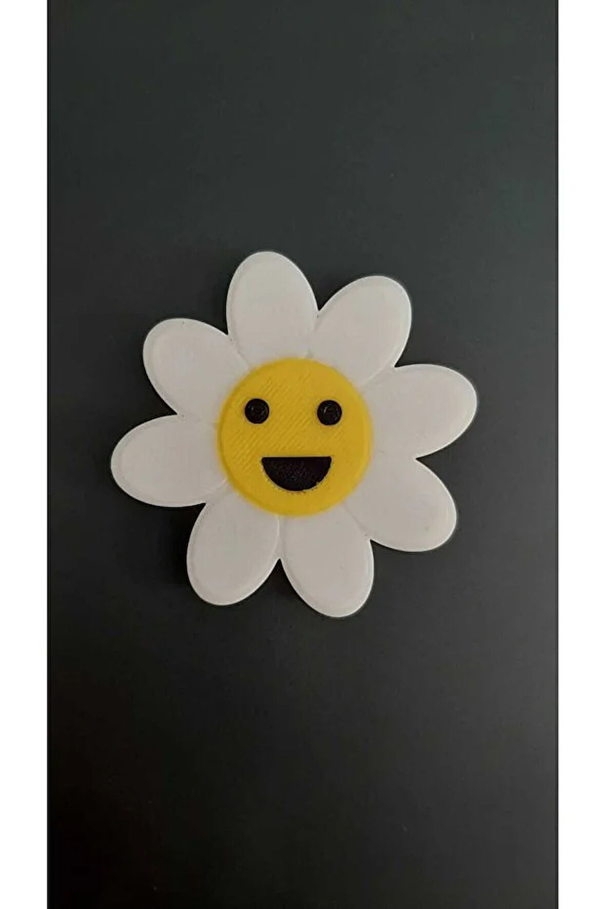 Sevimli Gülen Yüz Papatya Magnet 2'li Set