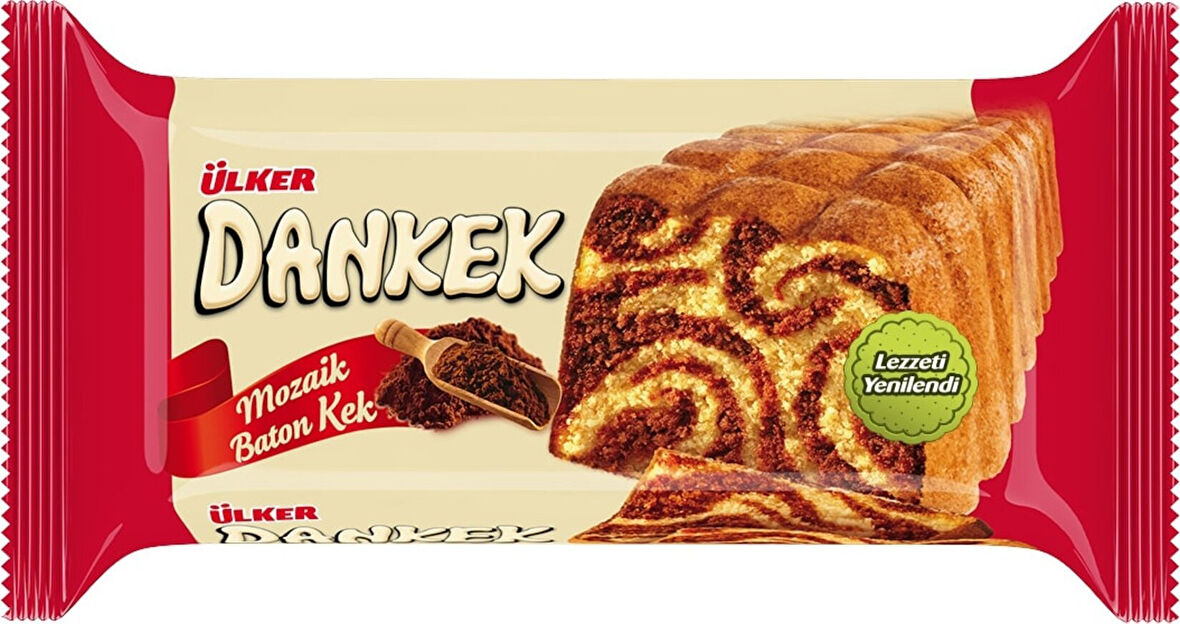 DANKEK Mozaik Baton Kek - 200 gram - 6 Adet