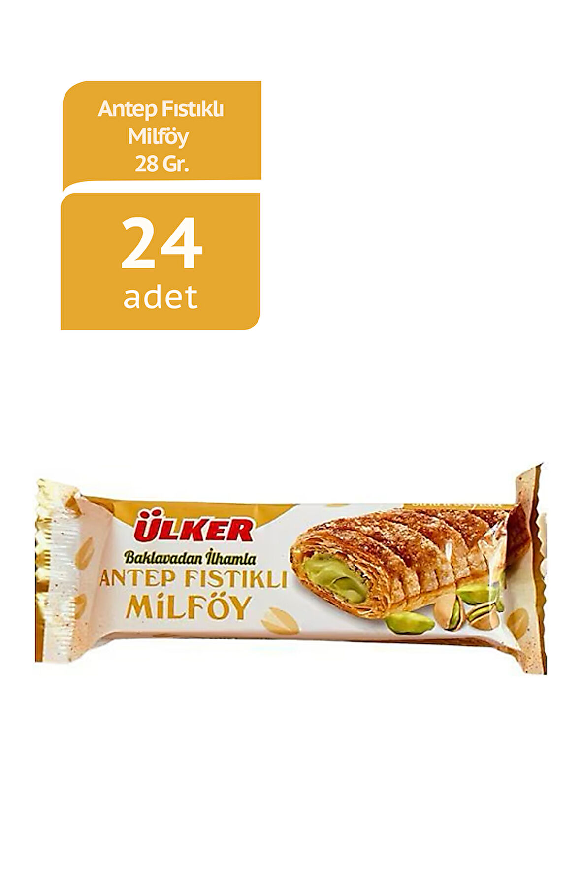 Antep Fıstıklı Milföy 28Grx24