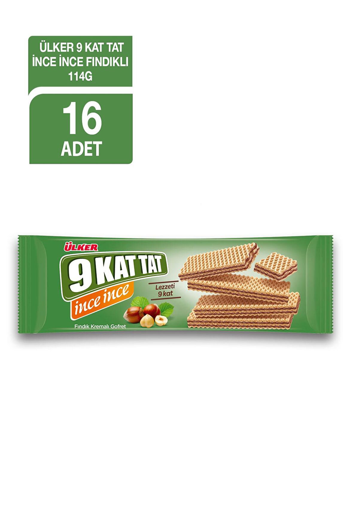 9 KAT TAT INCE INCE FINDIKLI 114GR x16 ADET