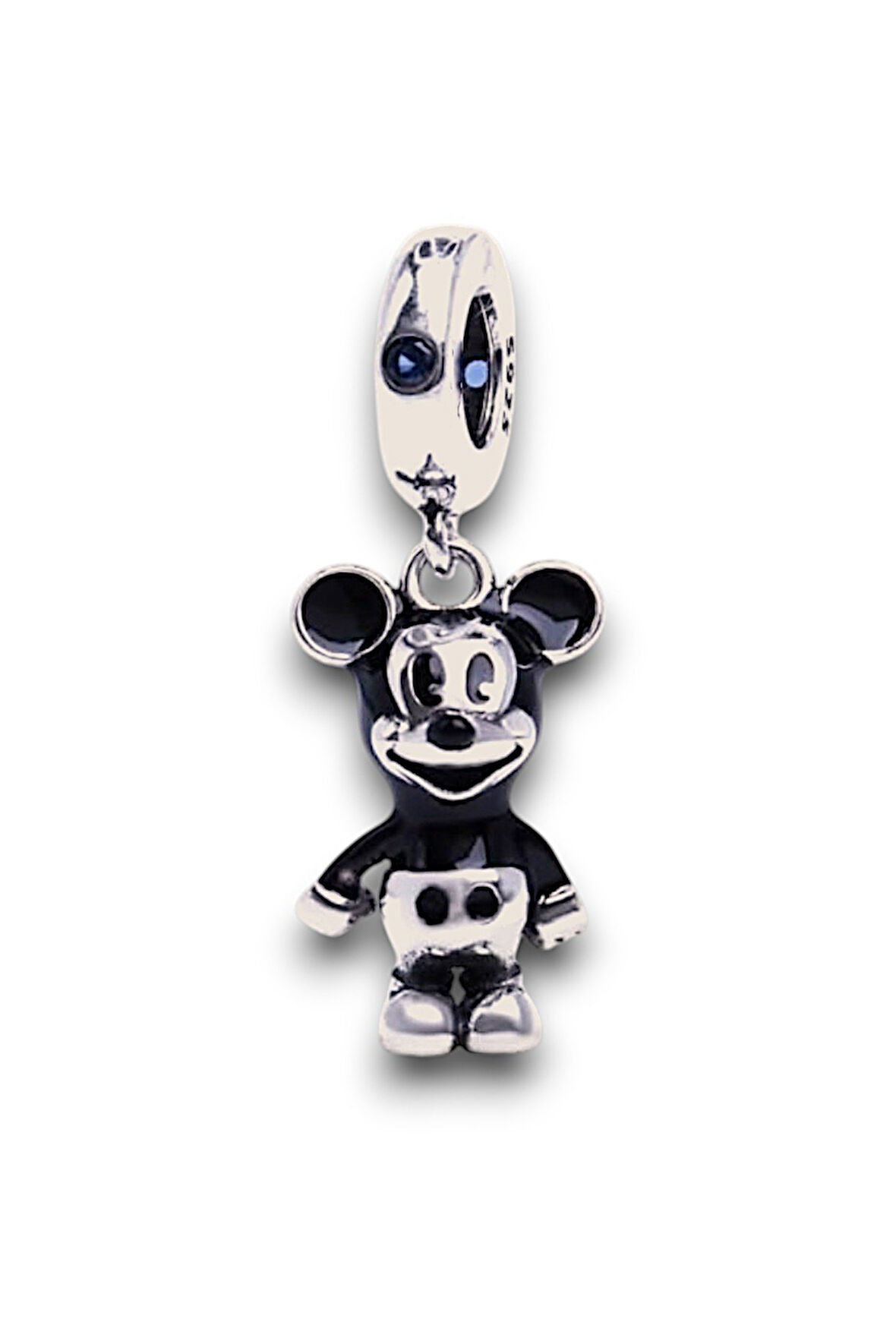 Mickey Mouse Figür Charm | 925 Ayar Gümüş