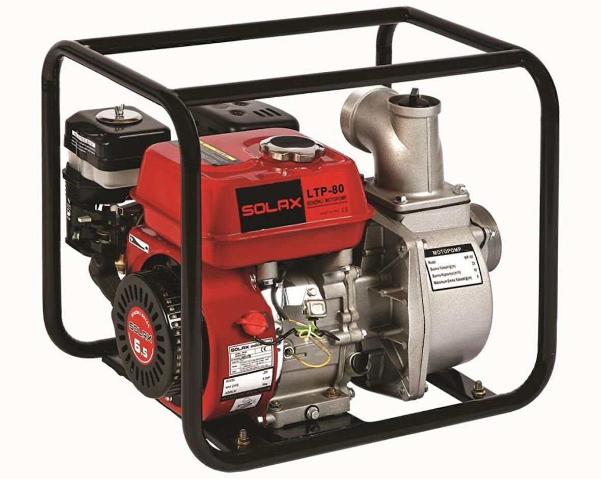 Solax LTP-80 Benzinli Su Motoru 3"