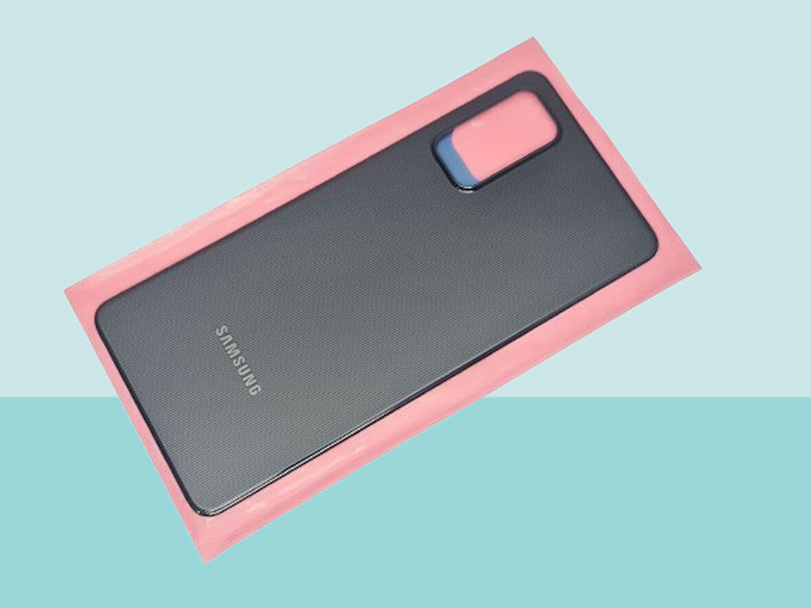 Samsung Galaxy M52 Uyumlu Arka Kapak Batarya Kapağı - SİYAH