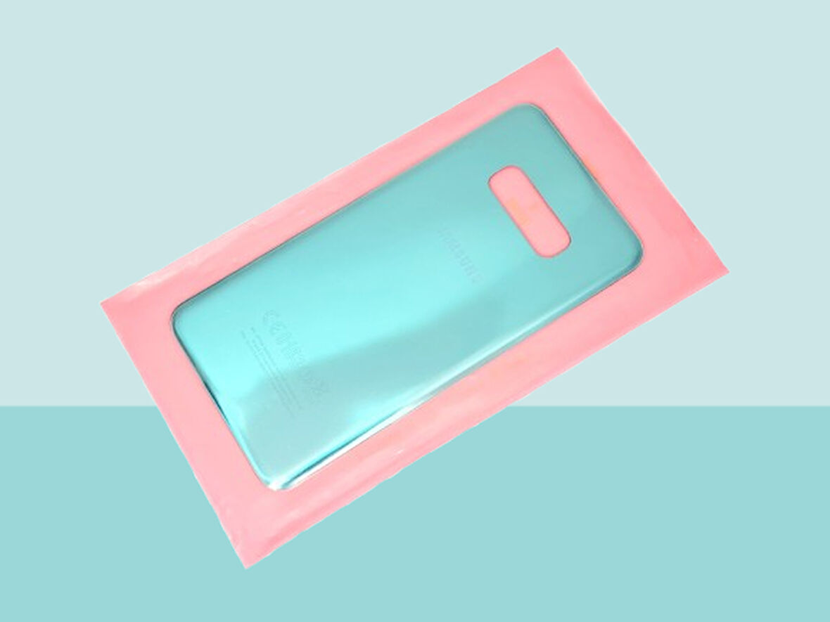 Samsung Galaxy S10 E Uyumlu Arka Kapak Batarya Kapağı -  MAVİ