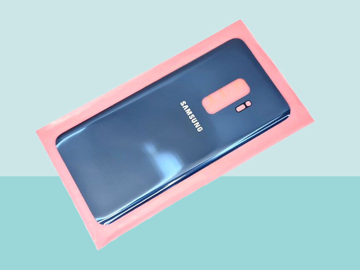 Samsung Galaxy S9 PLUS Uyumlu Arka Kapak Batarya Kapağı -  MAVİ