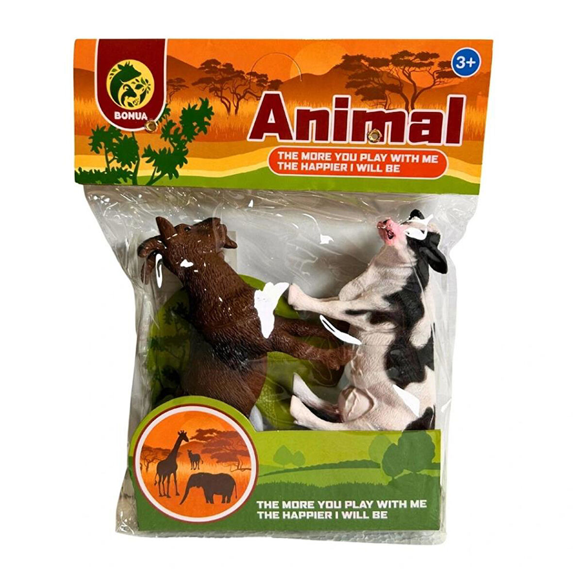 BMA-11/12 PVC PAKETTE İKİLİ ÇİFTLK HAYVANLARI -KİD