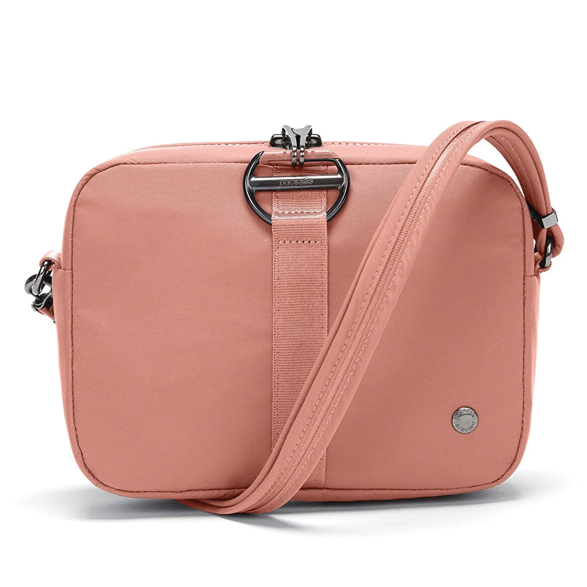 Pacsafe CX Square Omuz Çantası-PEMBE