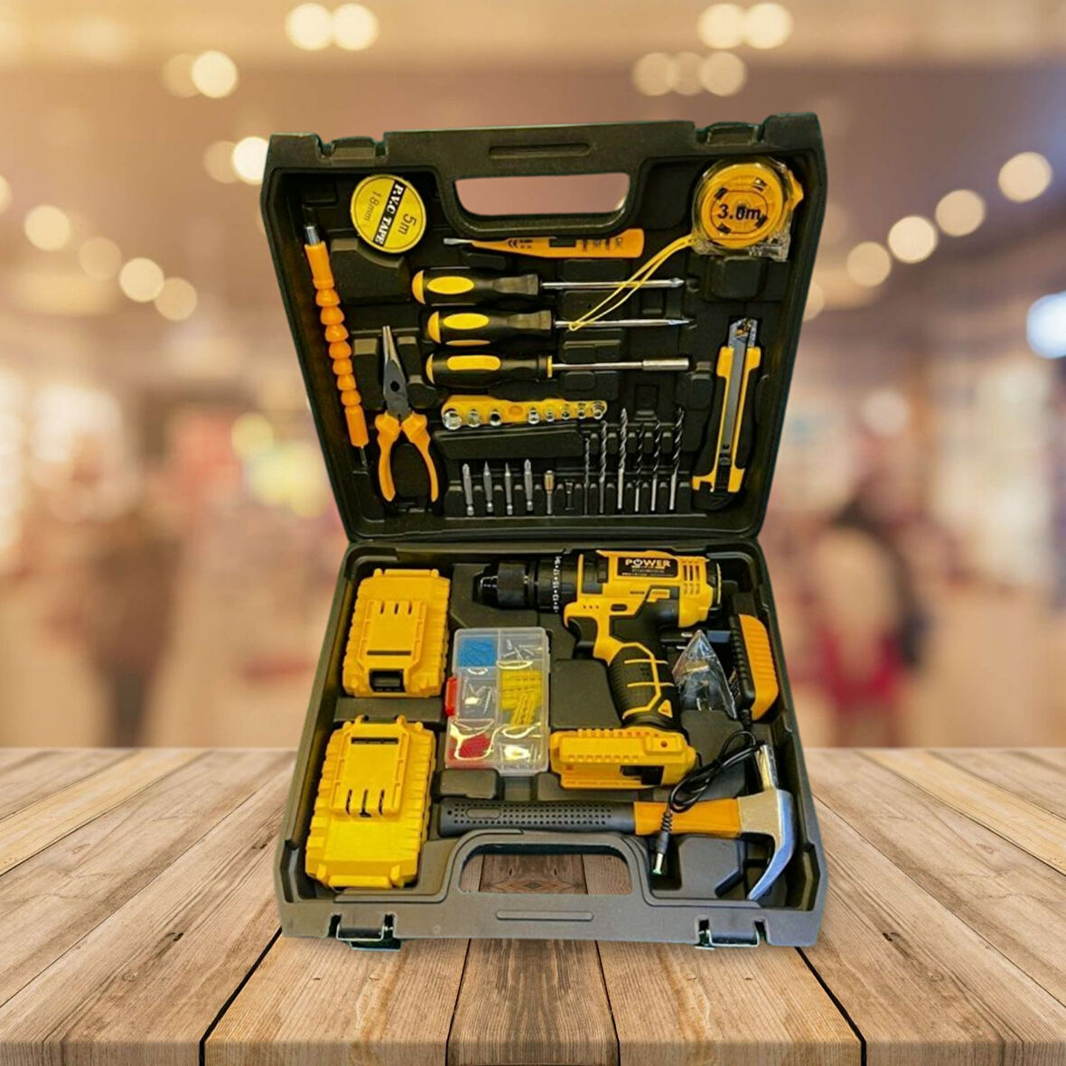 El aleti setli sarjzlı matkap 