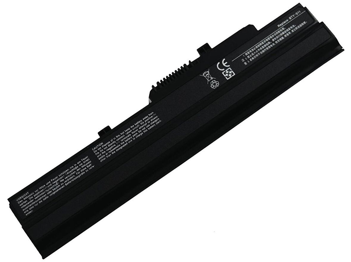 MSI Wind12 U210 Batarya Laptop Pil Siyah