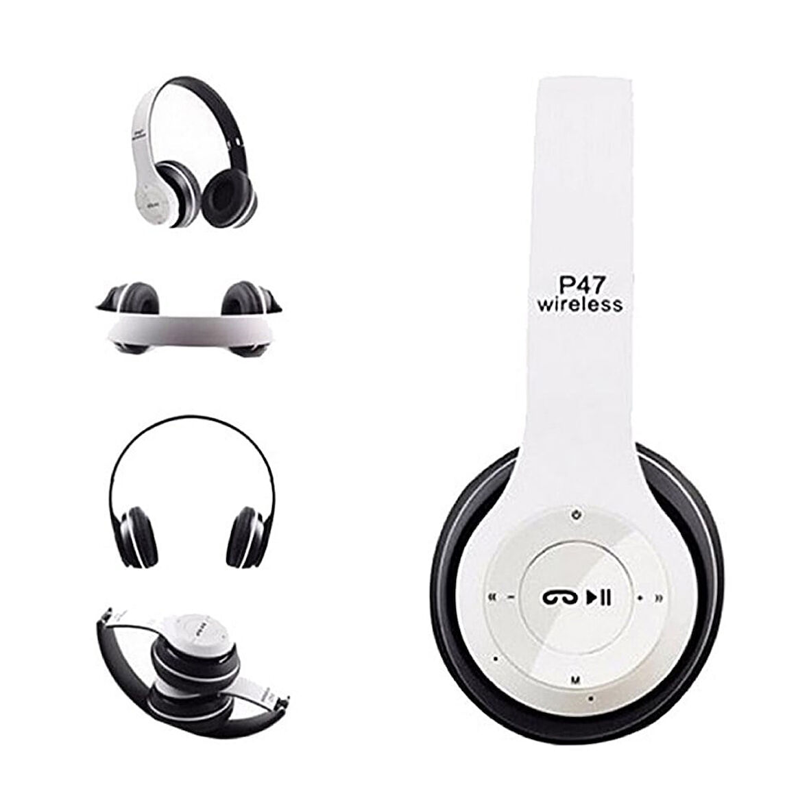 PolyGold P47 Wireless Kablosuz Bluetooth Kulaklık