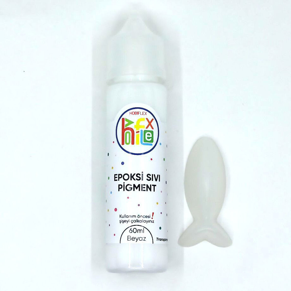 SIVI PİGMENT BOYA TRANSPARAN 60 ml BEYAZ