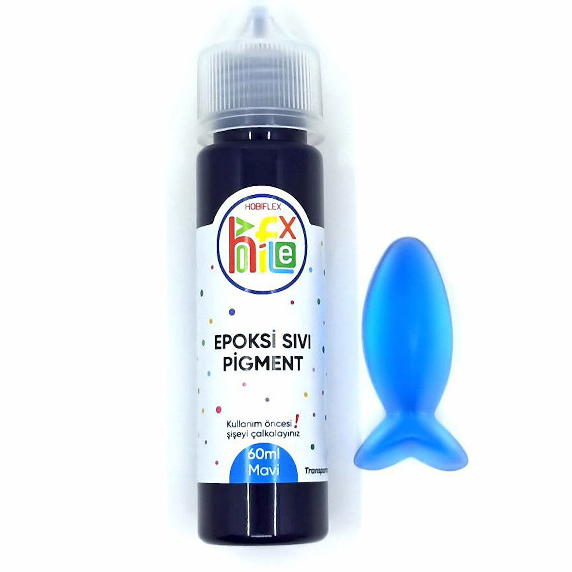 SIVI PİGMENT BOYA TRANSPARAN 60 ml MAVİ