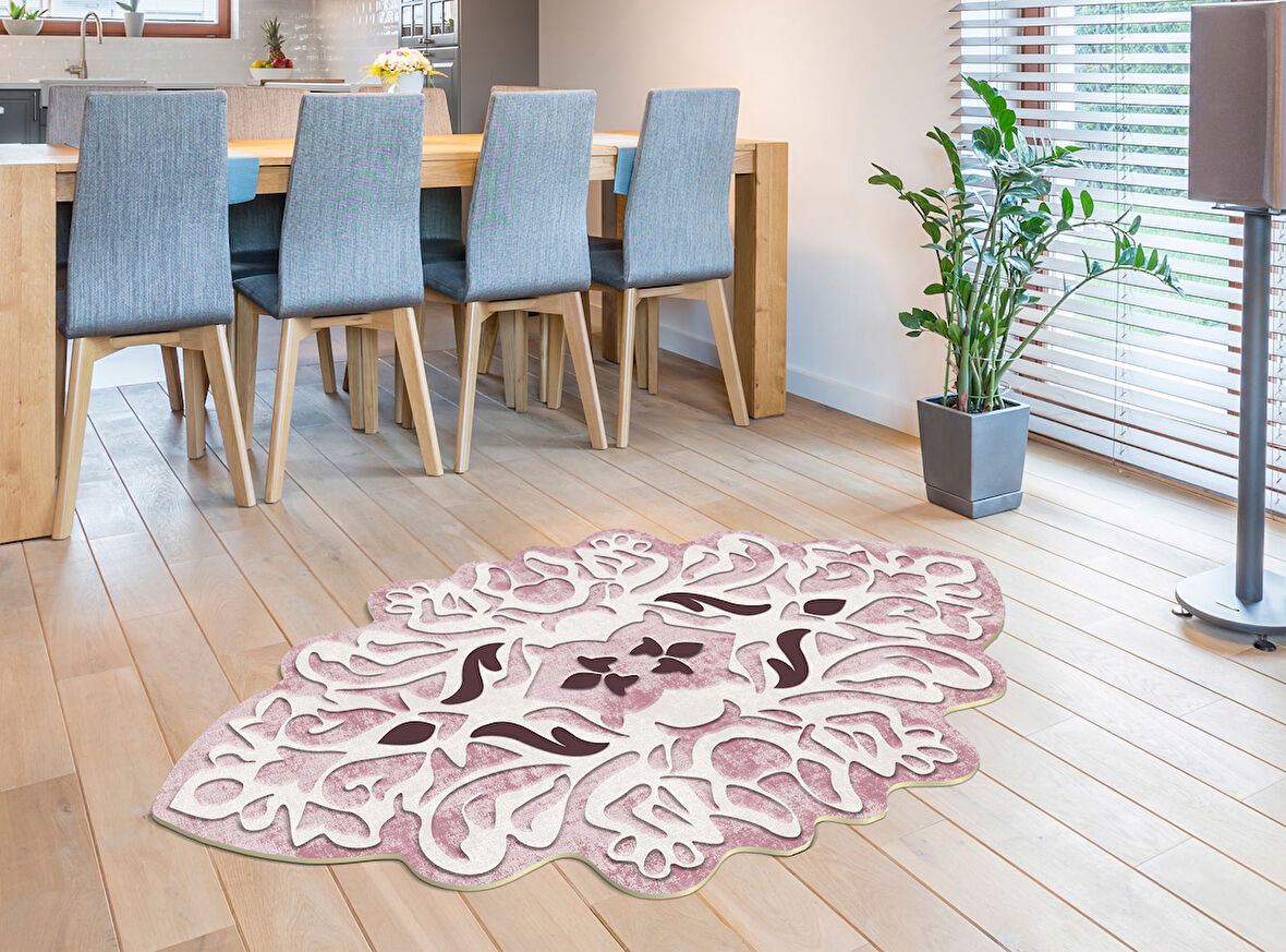 Dekoreko Figürlü Özel Kesim Halı 101