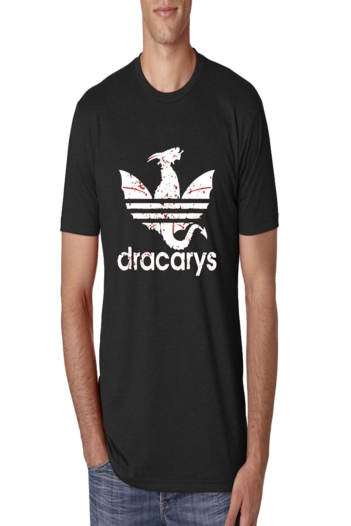 Dracarys Baskılı Tasarım Erkek Tişört