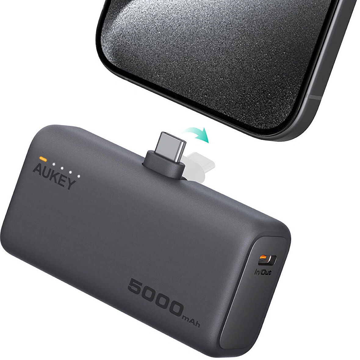 Aukey PB-Y59-GY 20W 5000 mAh PD Cep Powerbank