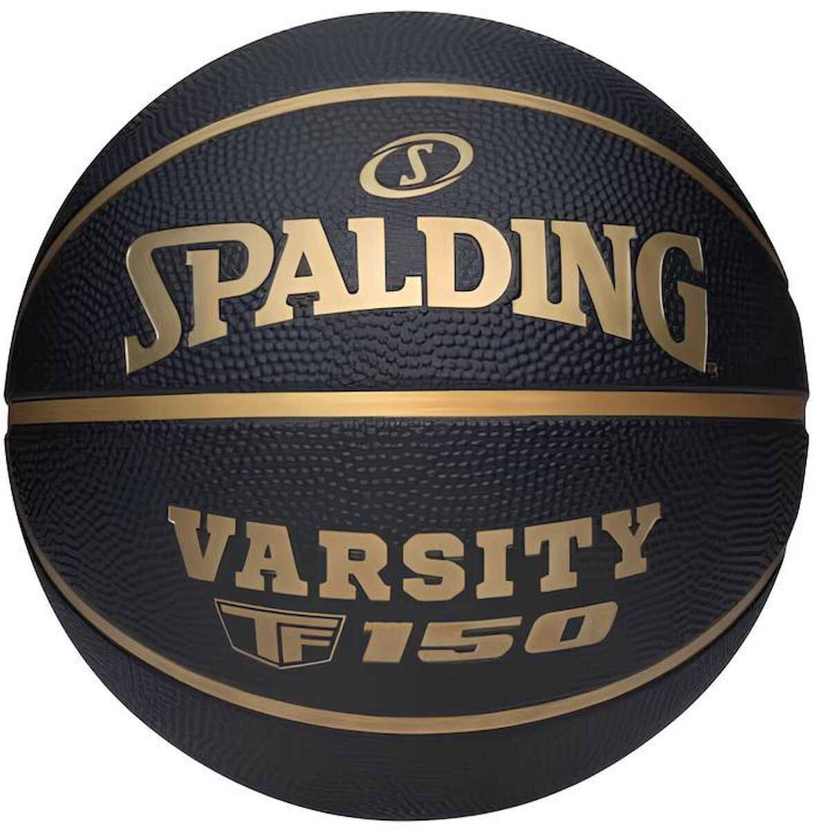 Spalding Basketbol Topu Varsity Black Gold TF-150 Size:7 (85253Z)