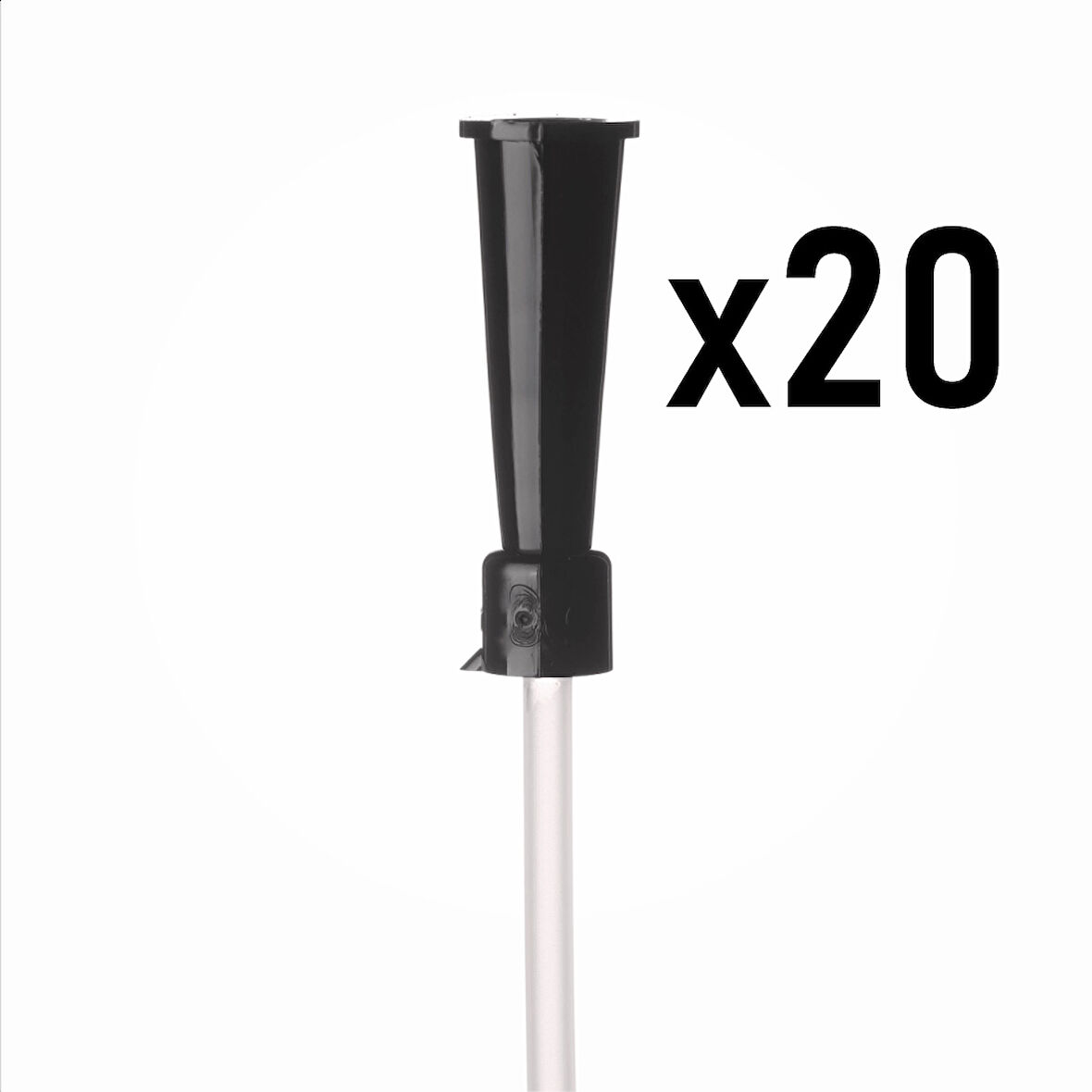 Bıçakcılar Aspirasyon Sondası No: 10 (Siyah) - 20 Adet