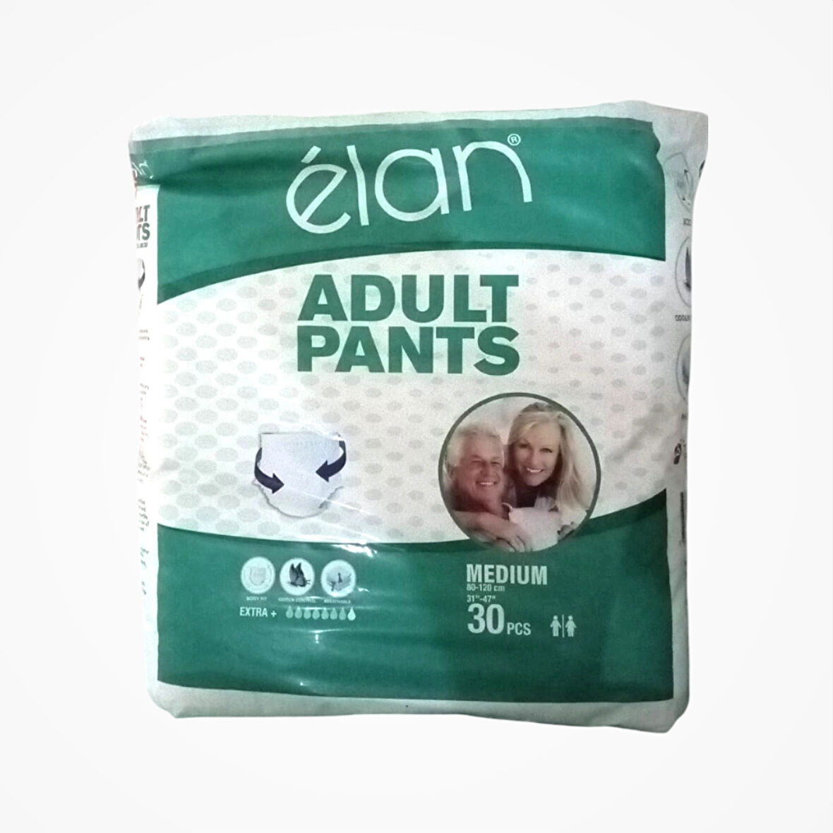 Elan Yetişkin Hasta Bezi Külotlu (M) Medium - 30'lu Paket
