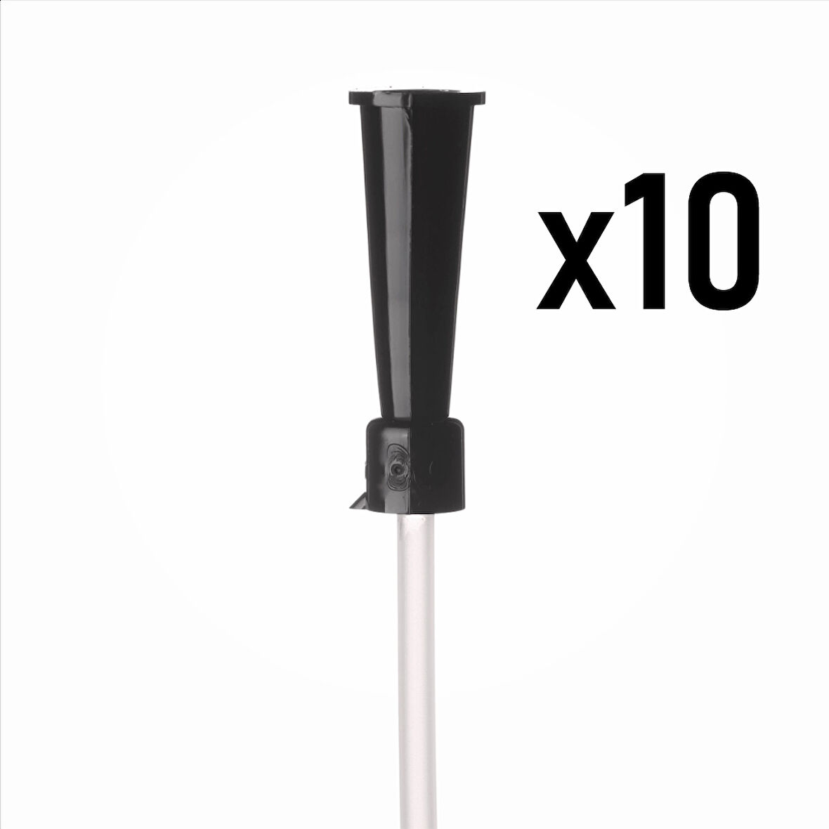 Bıçakcılar Aspirasyon Sondası No: 10 (Siyah) - 10 Adet