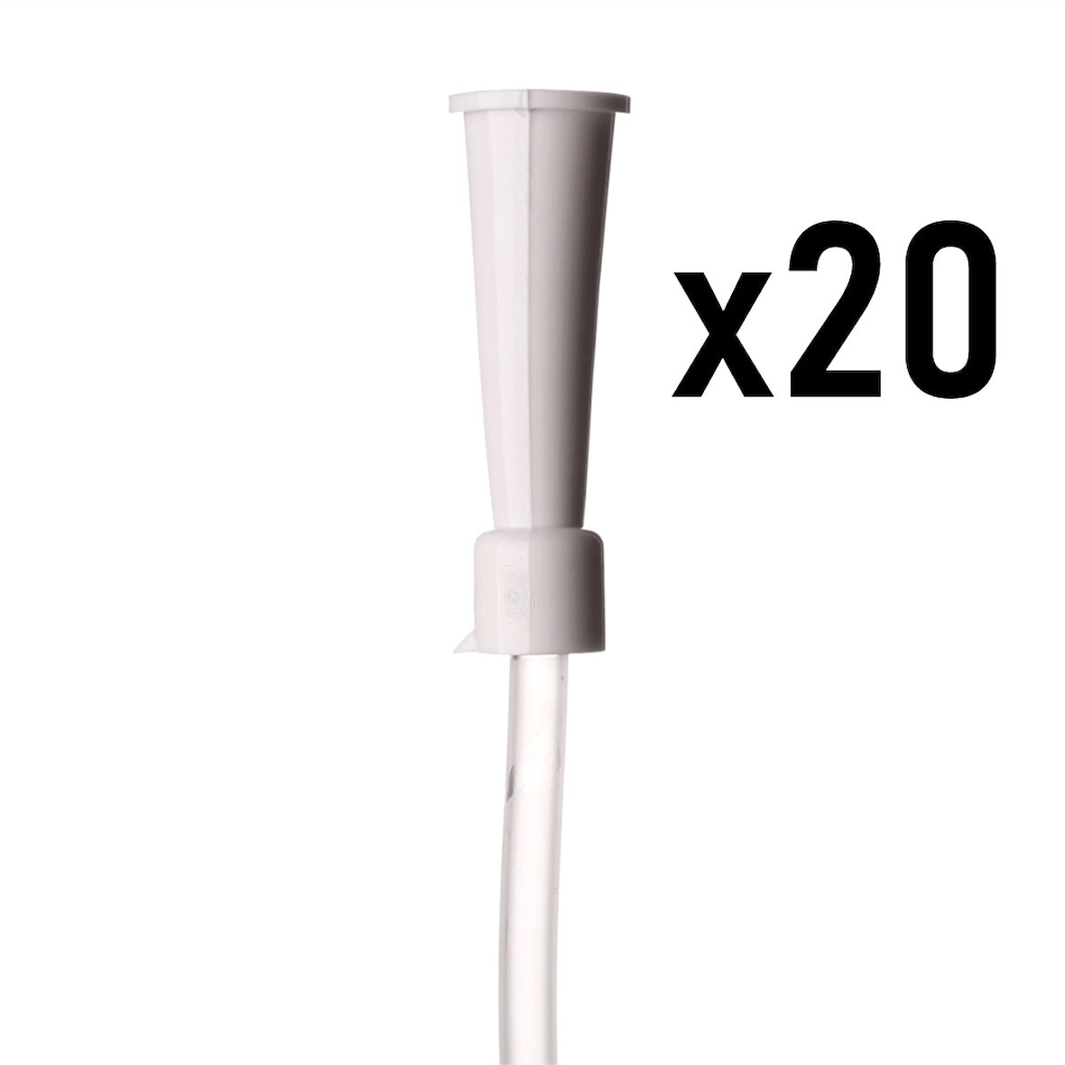 Bıçakcılar Aspirasyon Sondası No: 12 (Beyaz) - 20 Adet