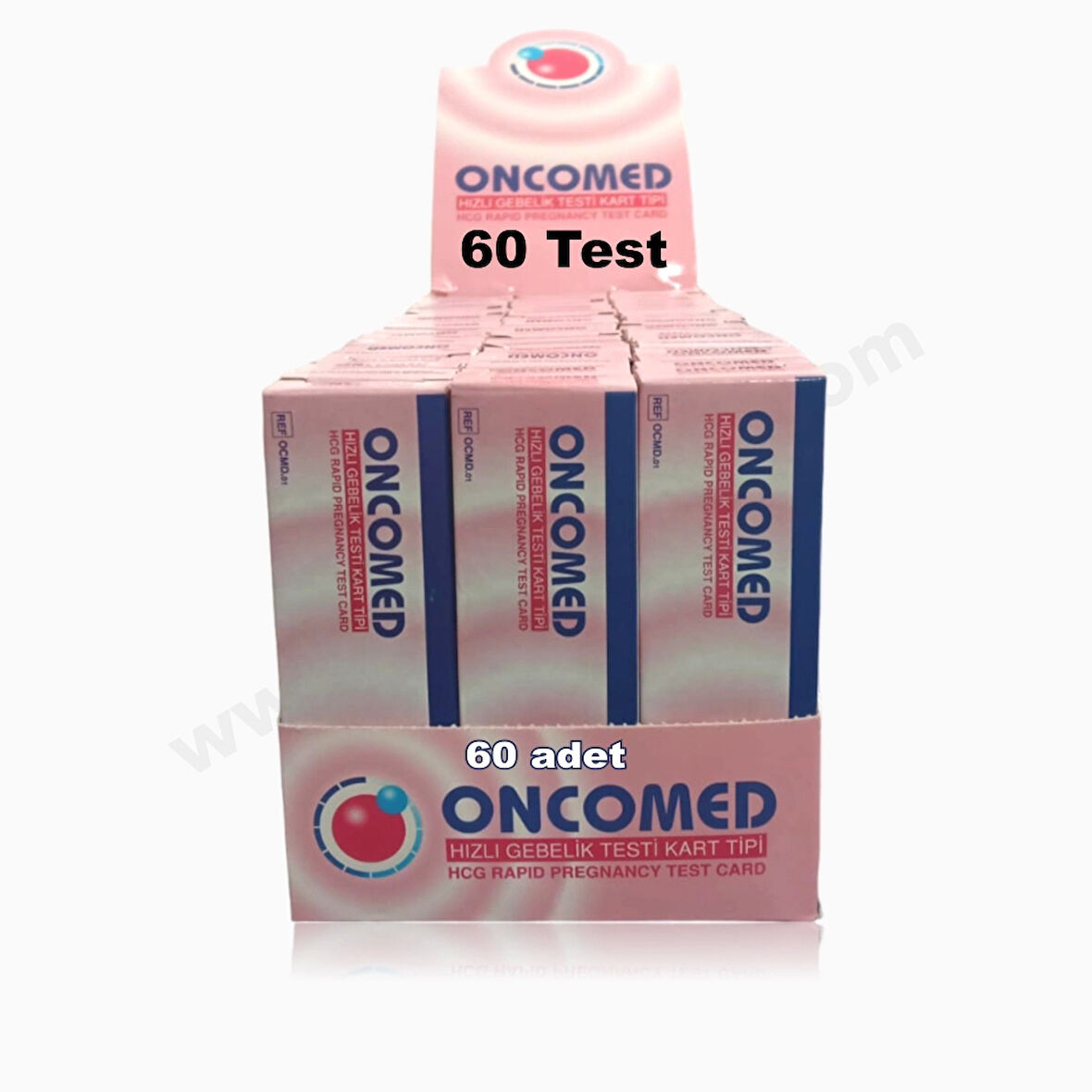 Oncomed Gebelik Testi - 60 Adet Test - 1 Kutu