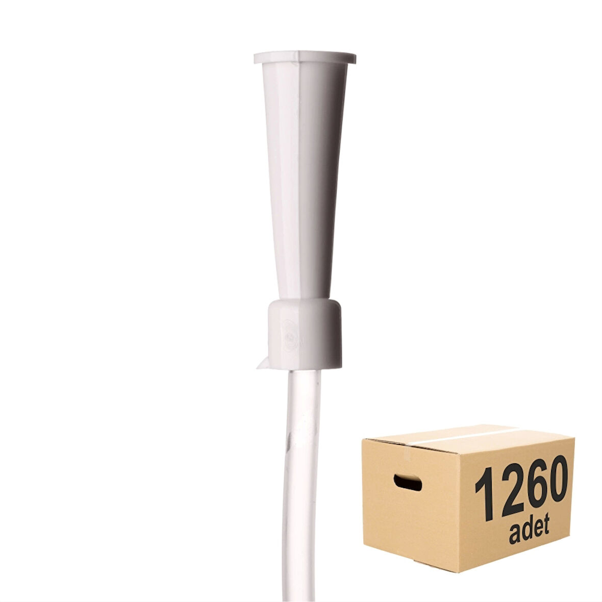 Bıçakcılar Aspirasyon Sondası No: 12 (Beyaz) - 1260 Adet (1 Koli)