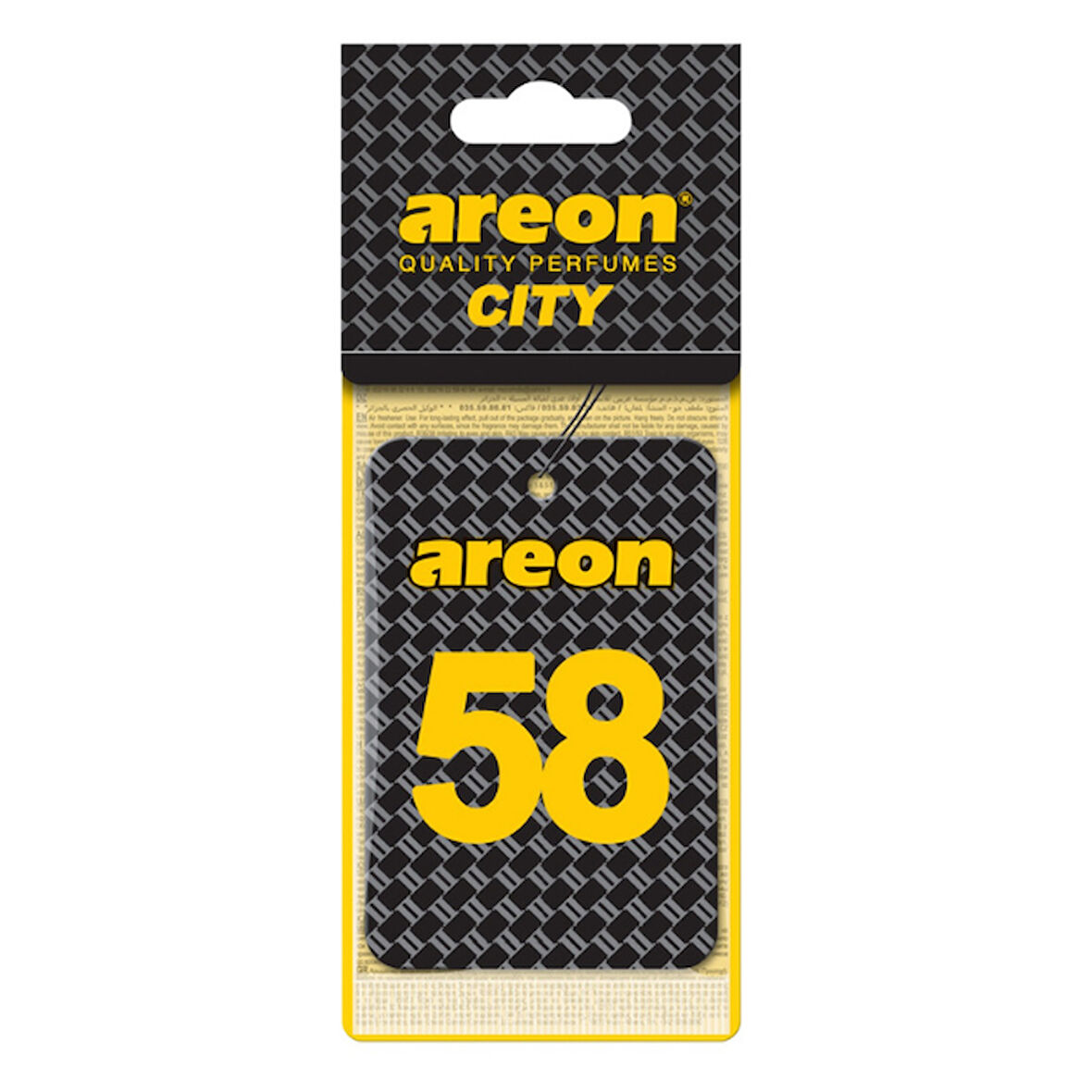 City Vanilla Black 58 (Sivas) Oto Araç Kokusu