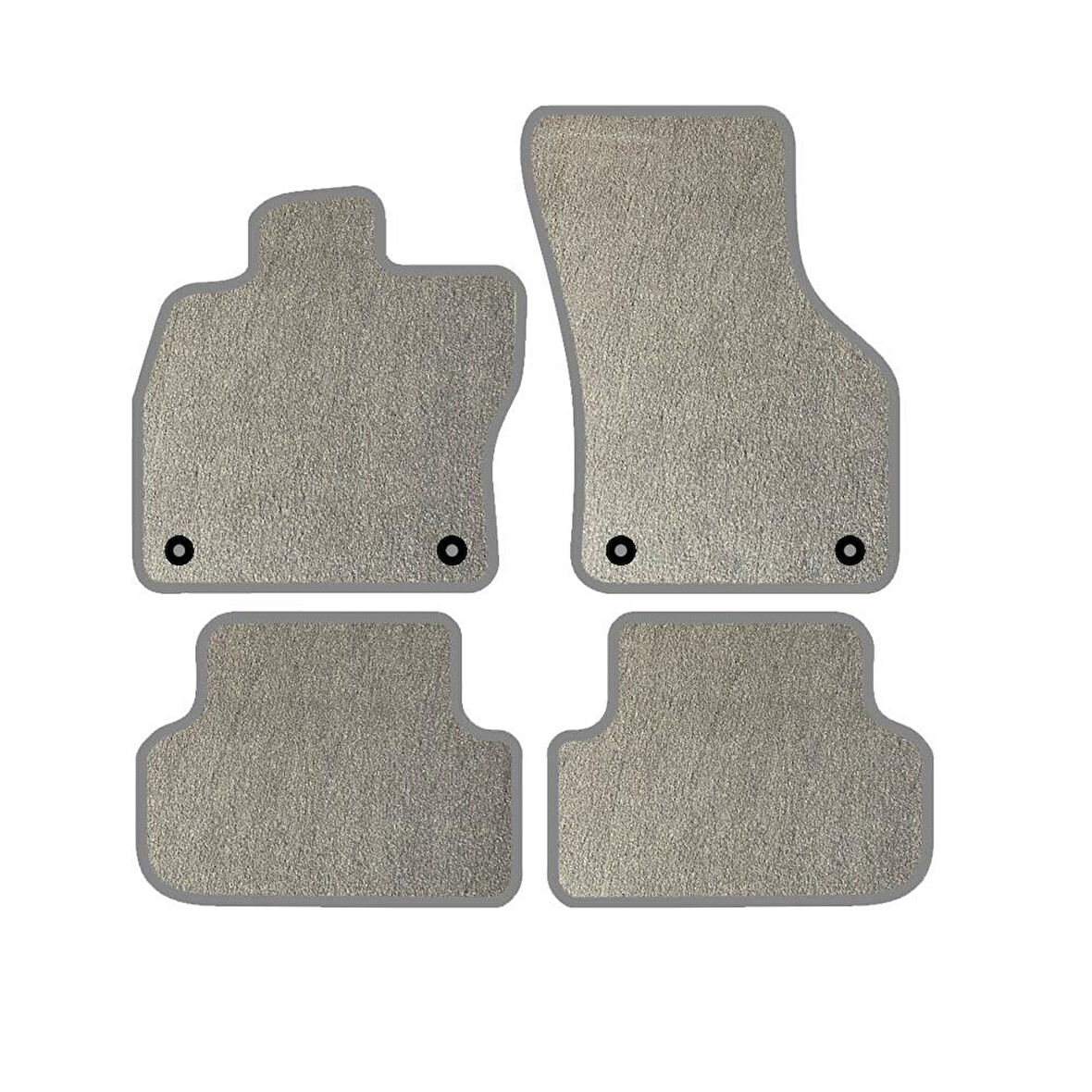 MG MG4 2022-2025 Halı Paspas Seti Gri-