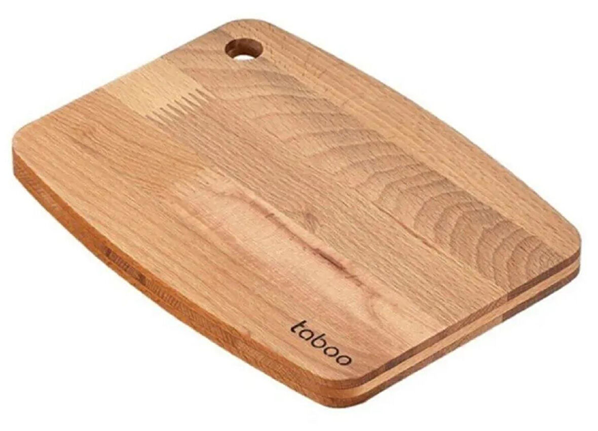Taboo 8187-M- (29X20 CM) 14 MM KALINLIKTA  Kesme Ve Sunum Tahtası %100 doğal BY SİNBO