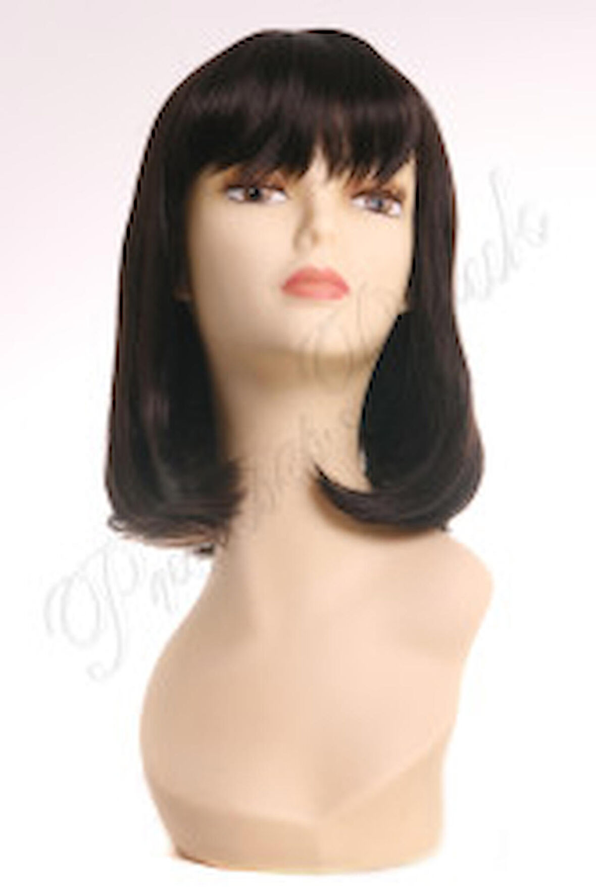 Sentetik Peruk Düz Kısa Model