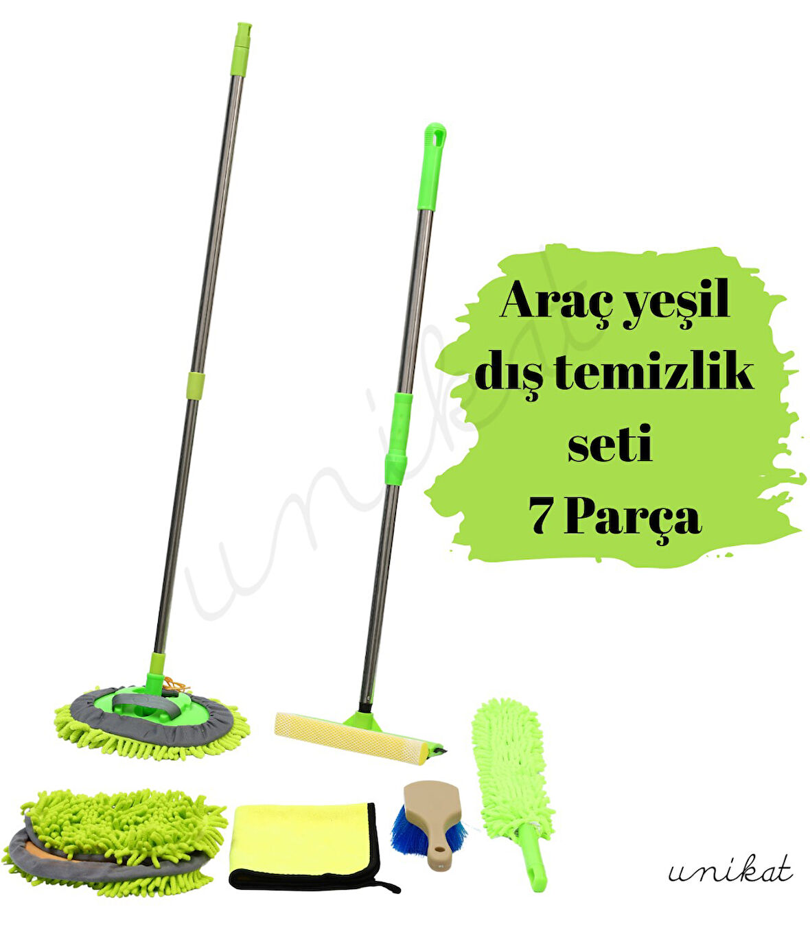 Araç Dış Genel Yıkama Seti 7 Parça