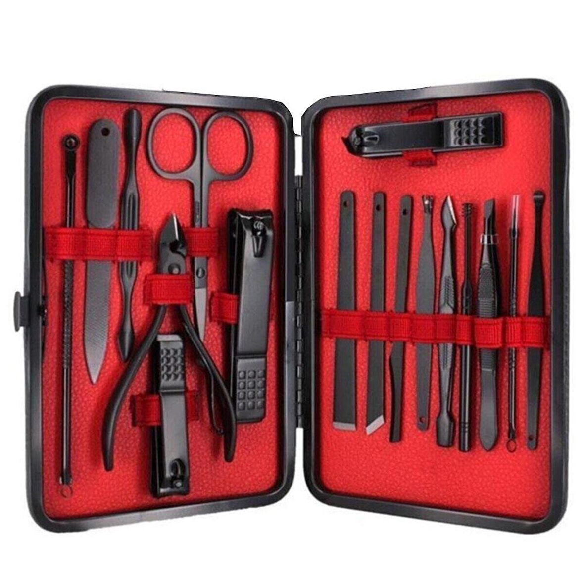 Zhltools Profosyonel Manikür Pedikür Seti El ve Ayak Bakımı 18 Parça Set