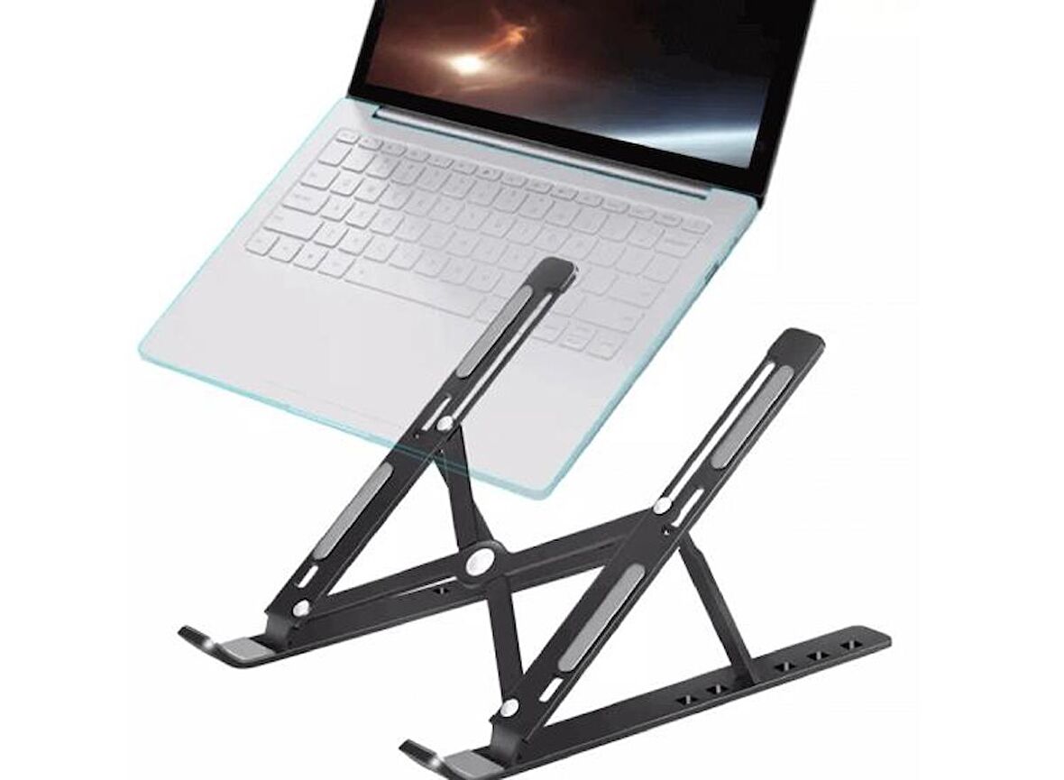 Zhltools Ayarlanabilir Laptop Standı ZHL-221 Siyah