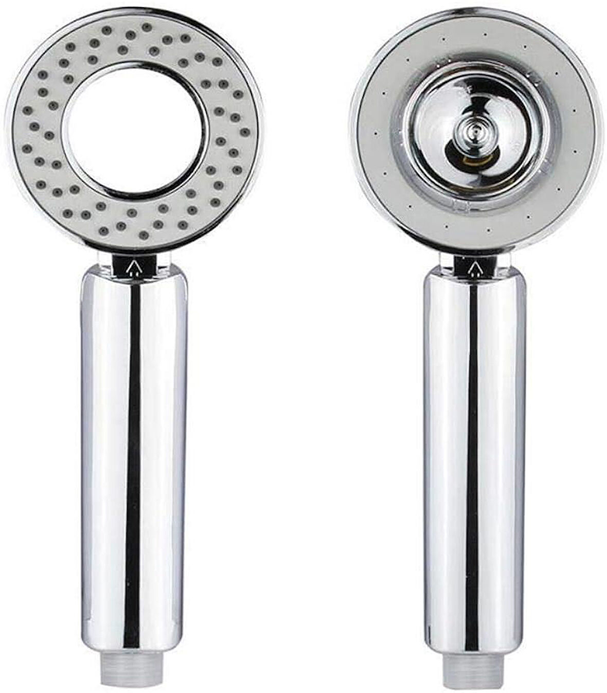 Zhltools Çift Taraflı Yüksek Basınç Su Akıtan Şampuan Hazneli Duş Başlığı