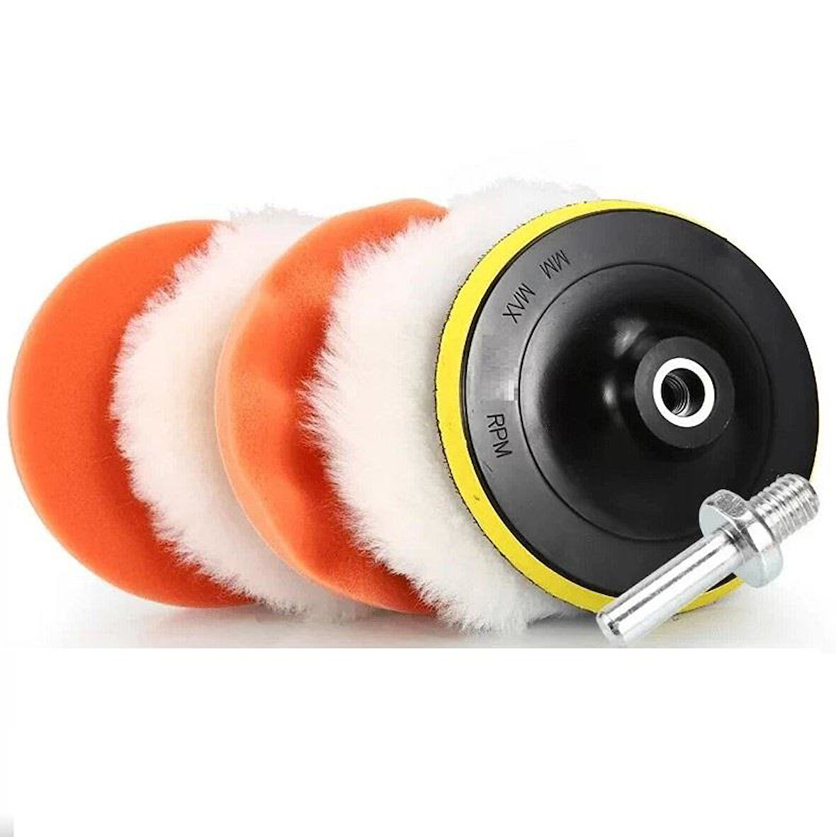 Zhltools 6 parça 12.5 Cm Battal Boy Otomobil Pasta Cila Seti