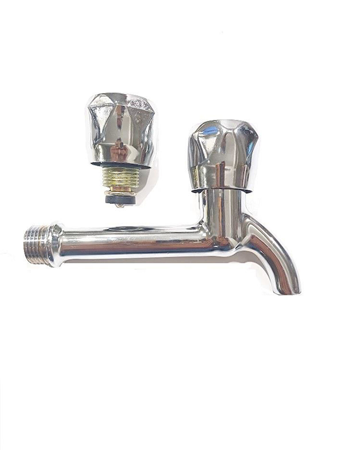 Zhltools Klasik Uzun Musluk + Musluk Kapak Takımı Hediyeli