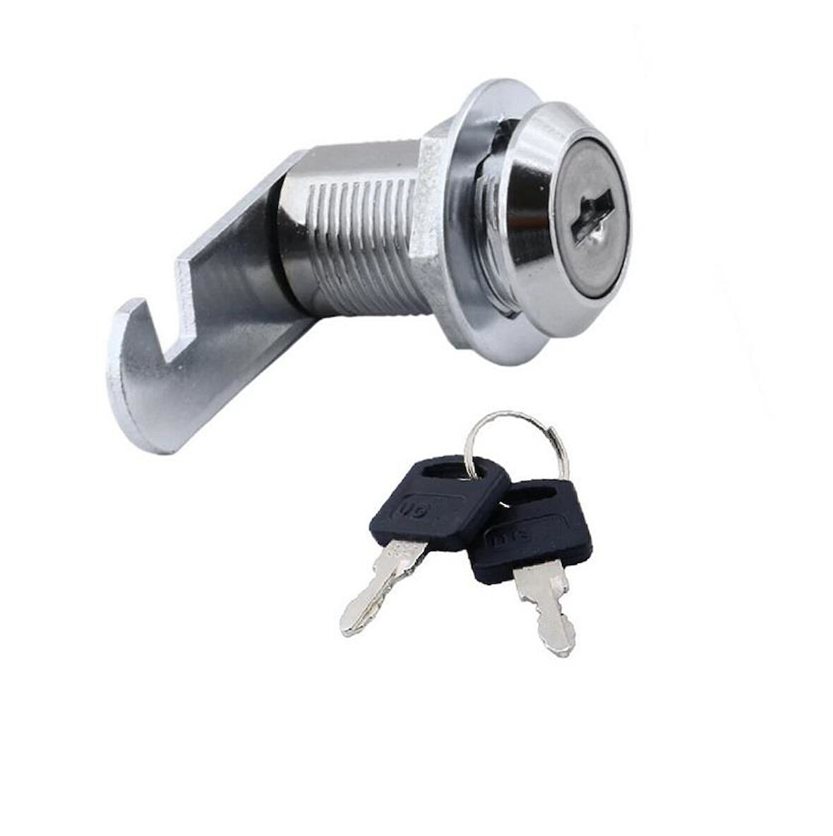 Zhltools Dolap Çekmece Kilidi Mandallı Çekmece Kilidi 2 Anahtarlı Mobilya Dolap Kilit