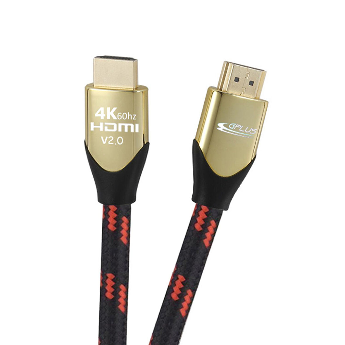 Gplus 4K60 1.5 Metre 60Hz Ultra HD 18 Gbps HDR ARC 4K Ultra HDMI 2.0 26 AWG Örgü Kablo 1.5MT