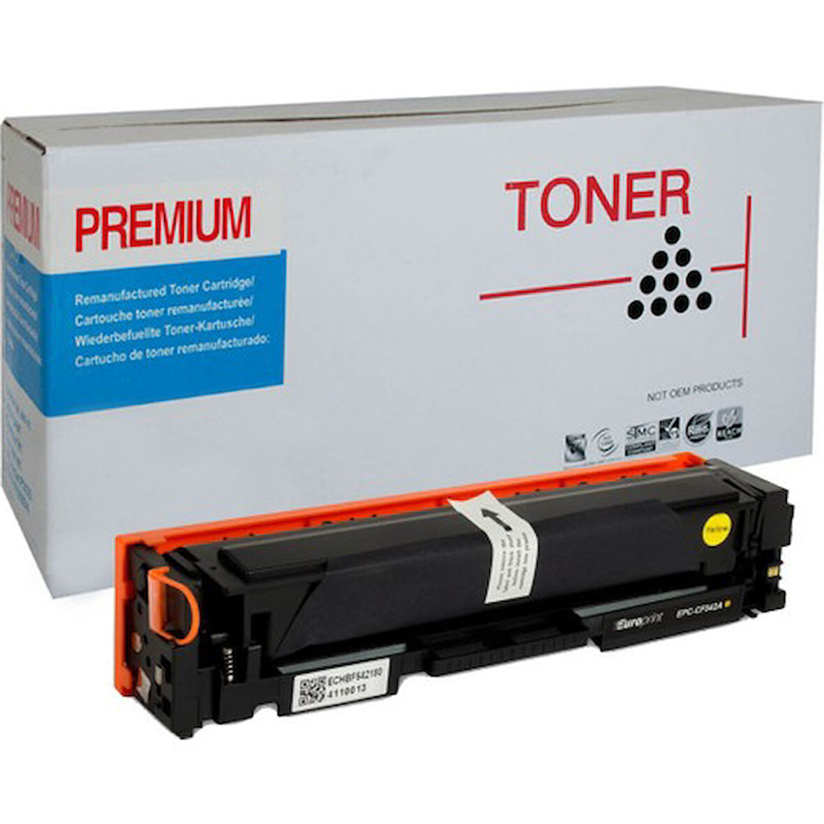 Mastek HP CF410X-CRG046H  M377, M452, M477,LBP650, LBP653, LBP654, MF730, MF731, MF732, MF733, MF734, MF735 MUADİL TONER (6,5K)