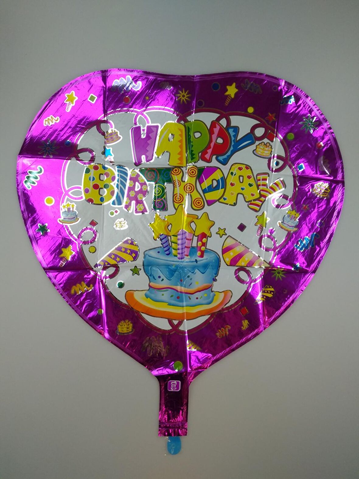 FOLYO BALON HAPPY BİRTHDAY PASTALI 18''