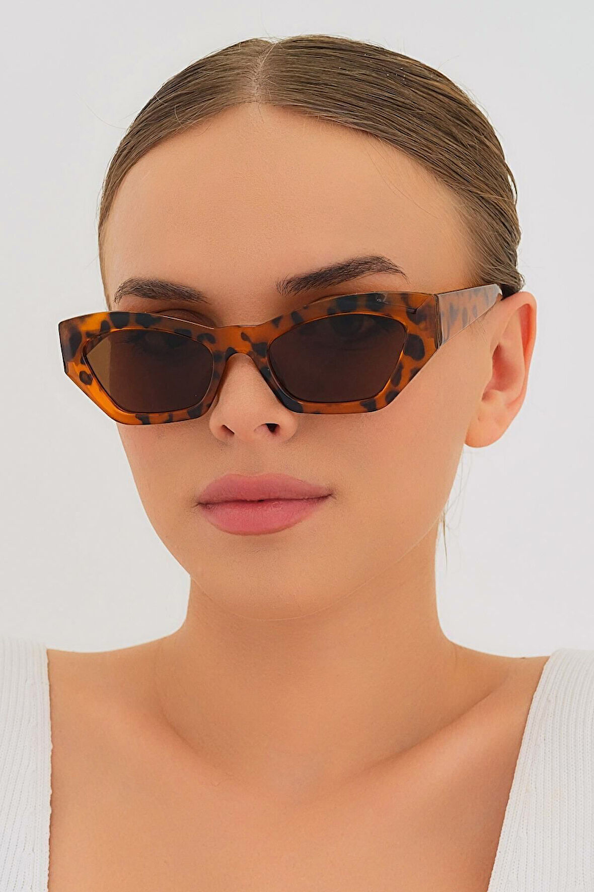 Ml 48 Afrodit Leopar Kadın Güneş Gözlüğü